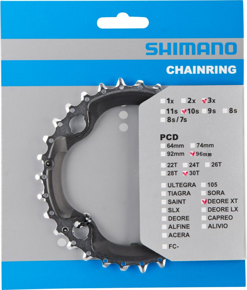 Shimano XT Kettenblatt für FC-M782 30 Zähne (AN) kaufen | Bike-Discount