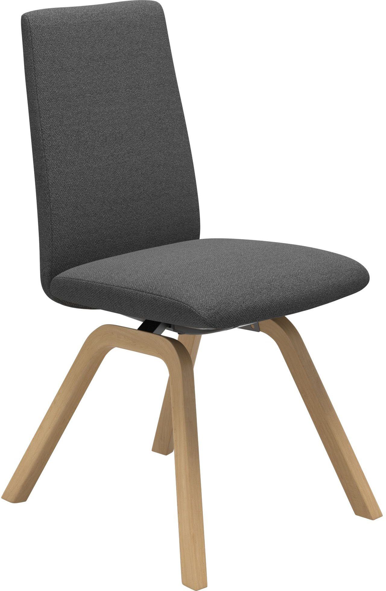 Stressless® Polsterstuhl Laurel, Low Back, Größe M, mit schräggestellten Beinen in Eiche natur