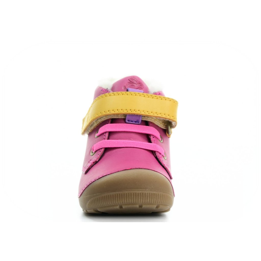 Bundgaard Petit Mid Winter Lace Dark Pink dunkelrosa Barfuß-Stiefeletten
