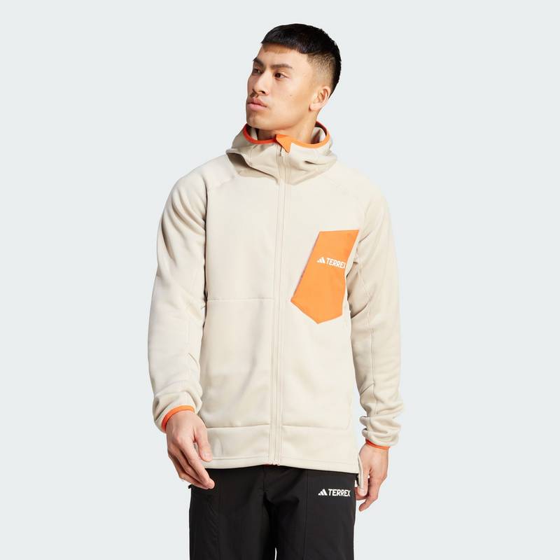 adidas TERREX Xperior Medium Hooded Fleecejacke Fleecejacke Herren