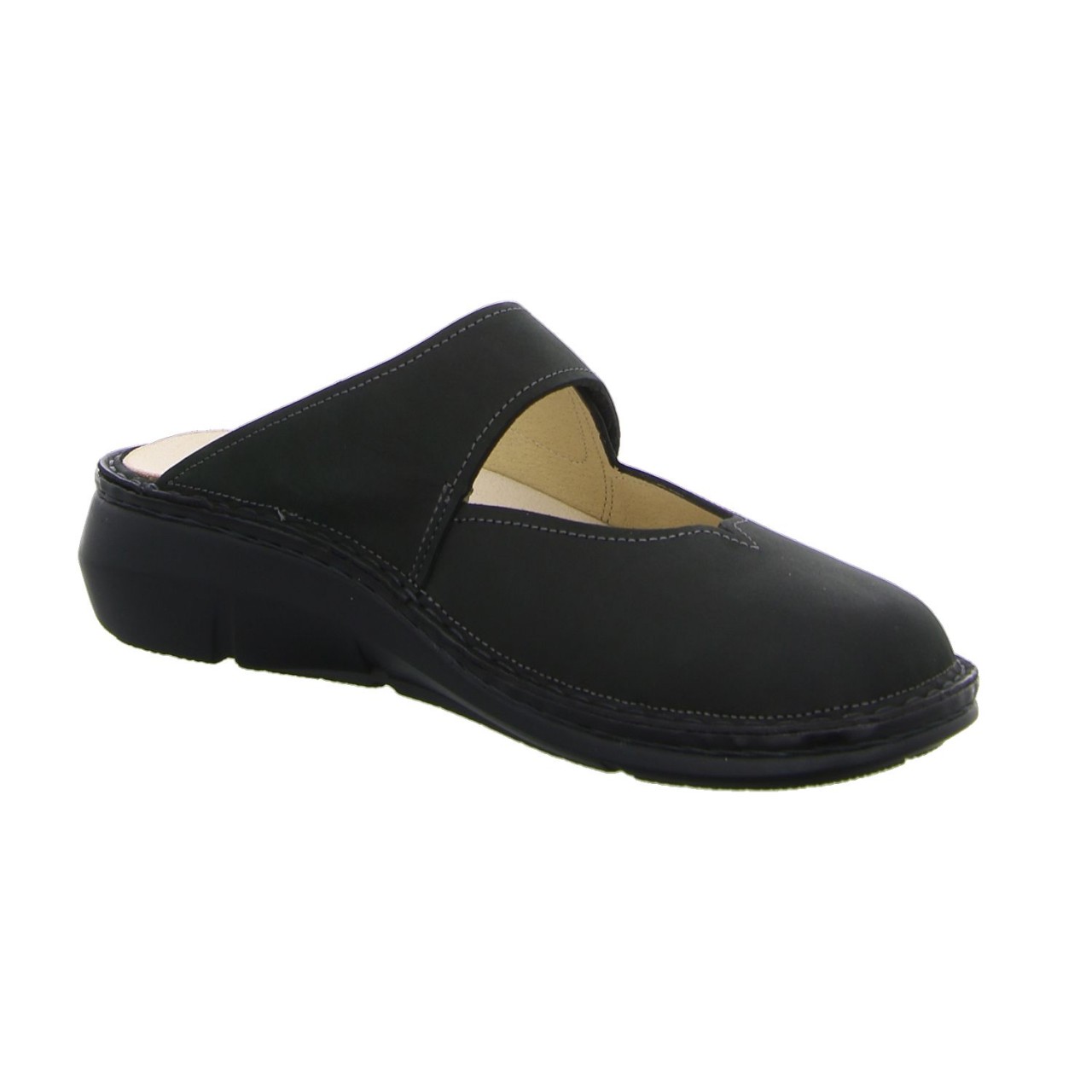 FINN COMFORT Pantoletten schwarz Roseau