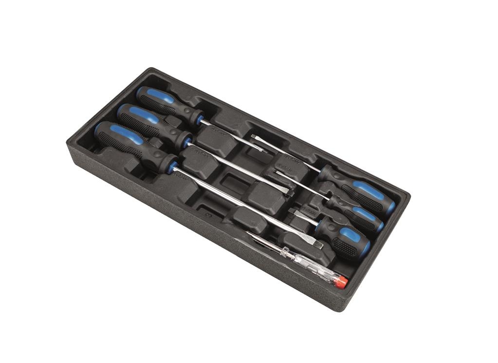Scheppach 5909304900 TW1000 Cărucior de scule umplut, 263 de piese