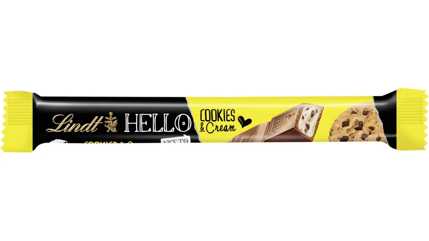 Lindt Hello Cookies & Cream Schokostick 39 g