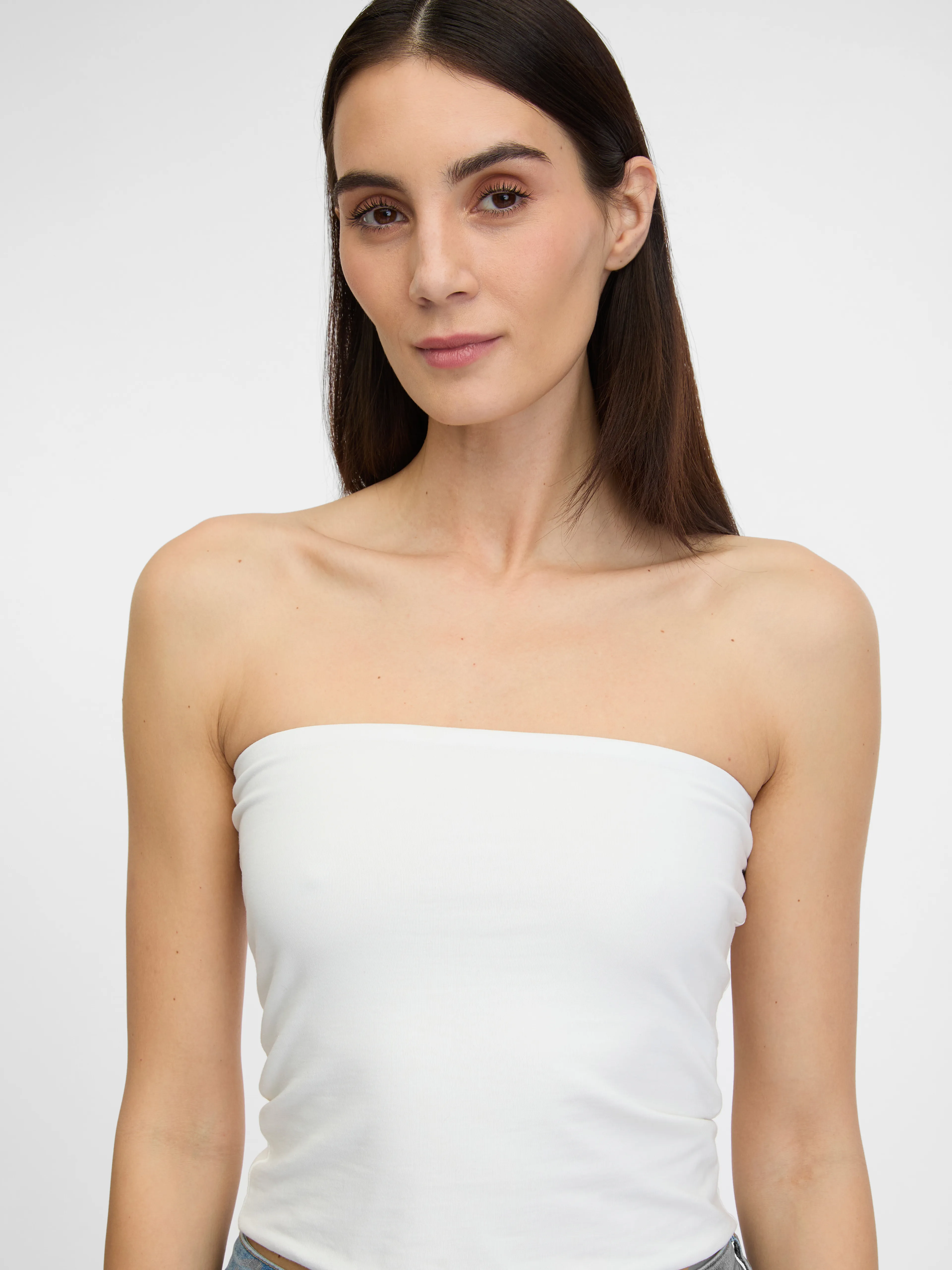 Weißes Damen-Tanktop ORSAY