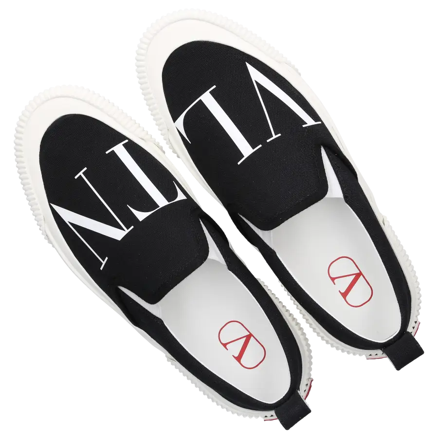 Valentino Garavani - Sneaker low VLTN Canvas - schwarz