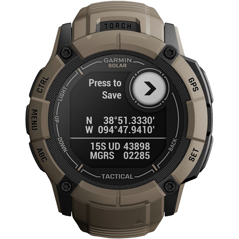 GARMIN Armbanduhr Instinct 2X Solar - Tactical Edition