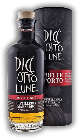 Marzadro Le Diciotto Lune Grappa Riserva Botte Porto 0,5 Liter Marzadro Le Diciotto Lune Grappa Riserva Botte Porto 0,5 Liter  0,5	 Liter - Vol 42%