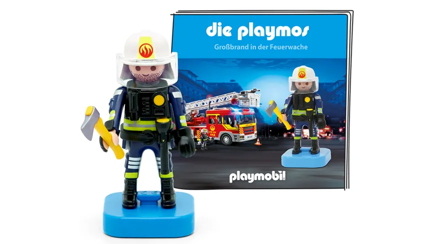 tonies - Hörfigur für die Toniebox: Die Playmos: Großbrand in der Feuerwache
