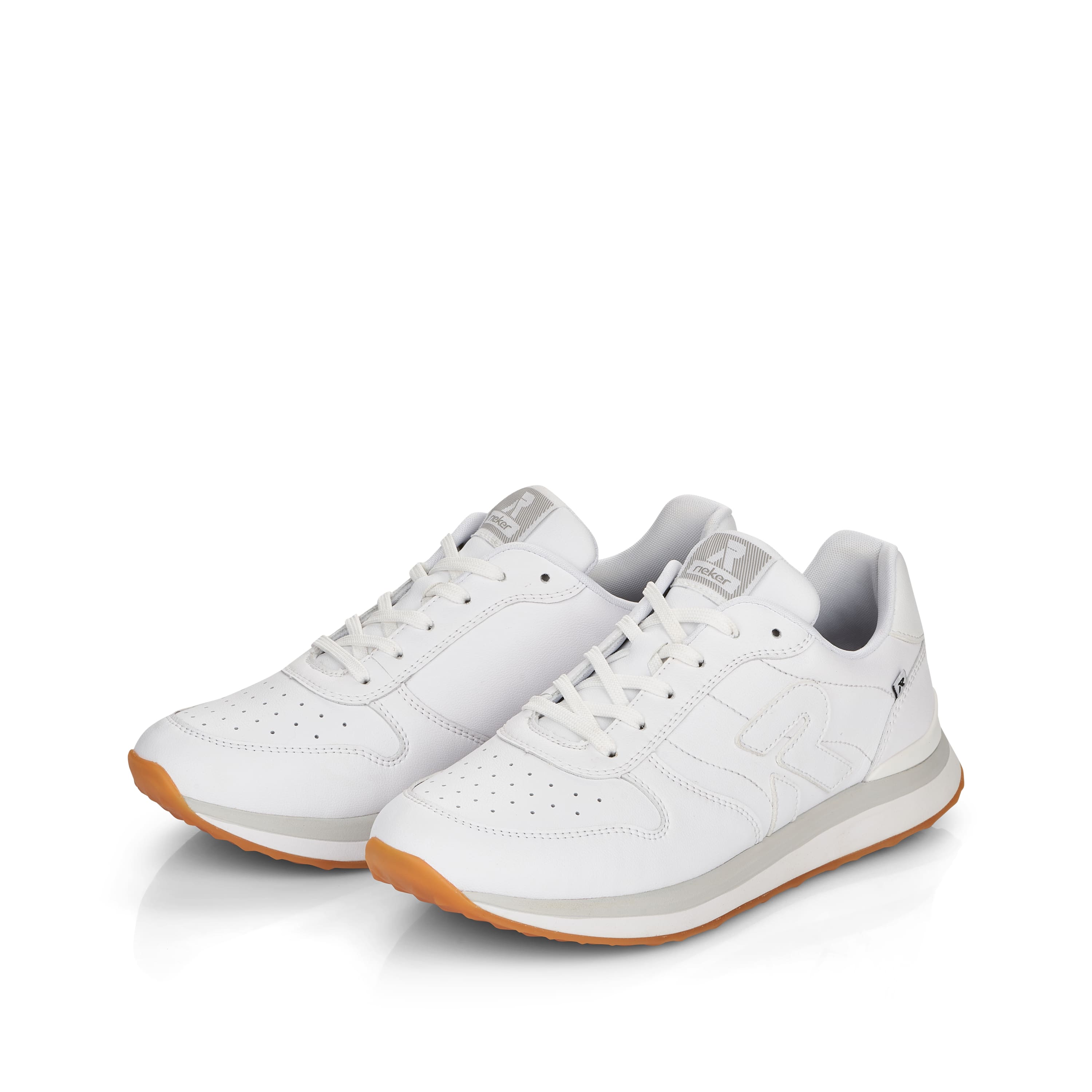 Rieker Damen Sneaker Low frost white