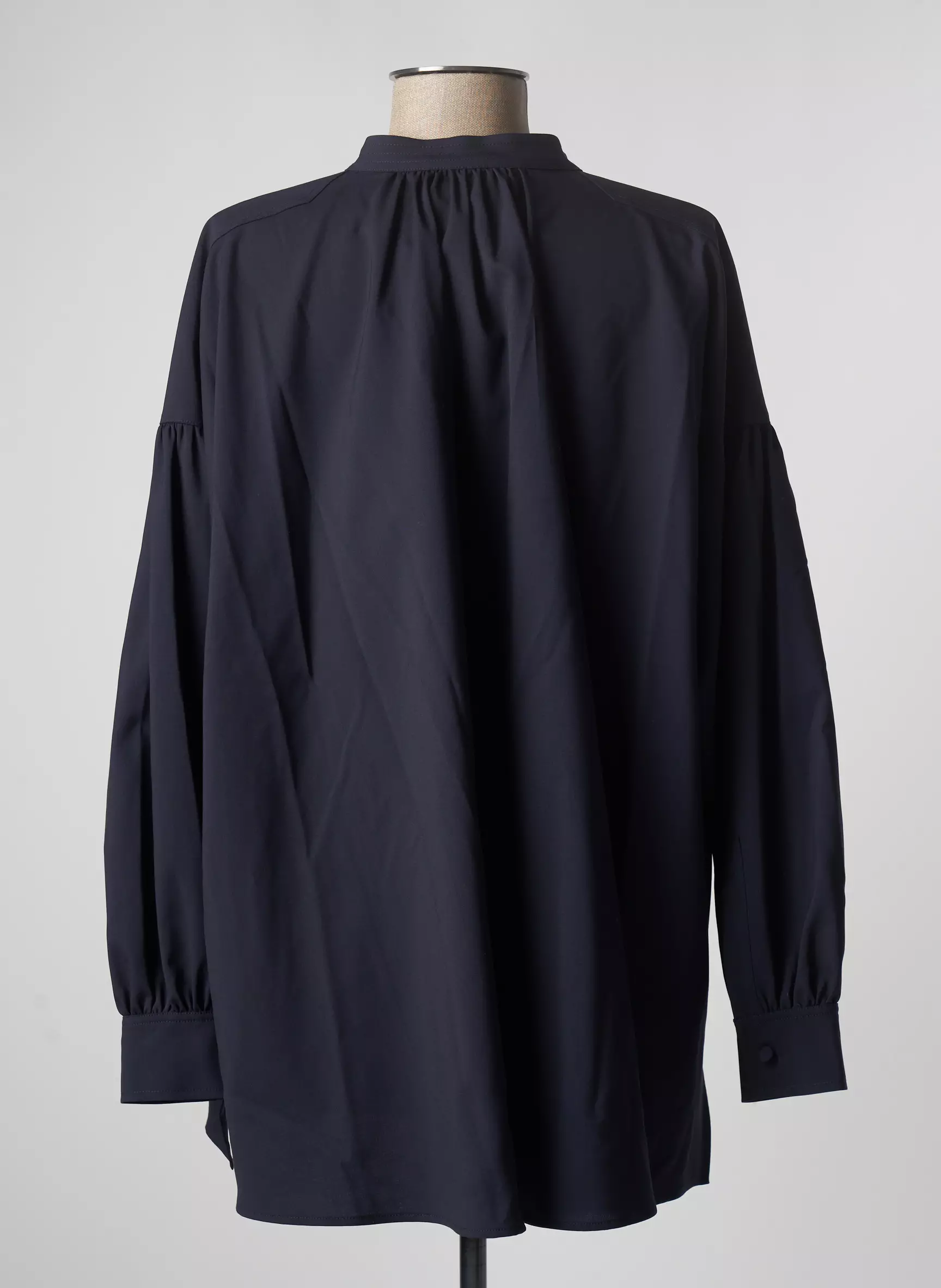 Maxmara Tuniquemanchelongue Femme couleur bleu