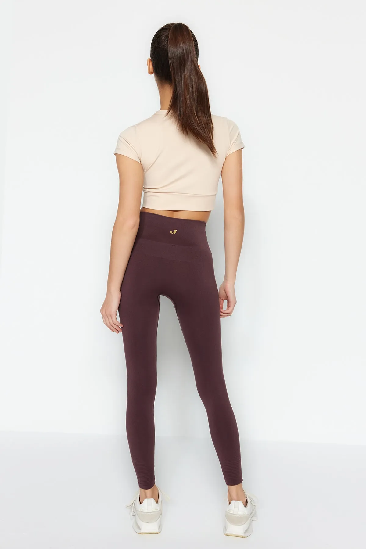 Jerf  Sport-Leggings - Beige - Hoher Bund