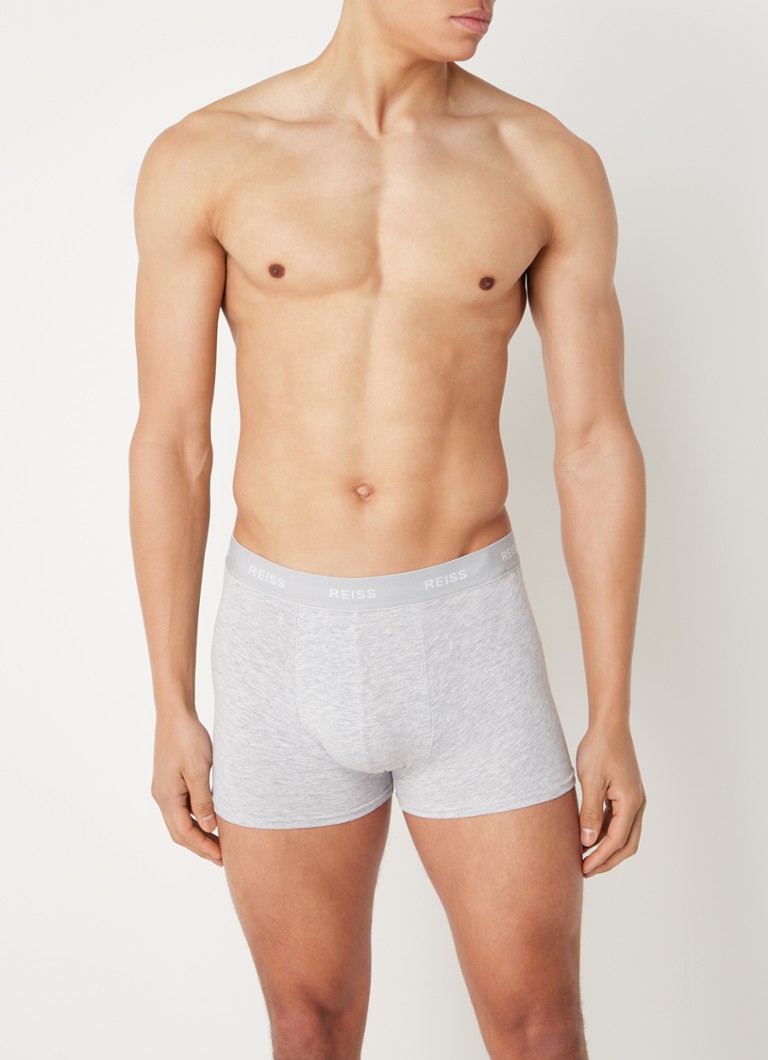 Boxers Reiss Heller avec ceinture logotée, lot de 3