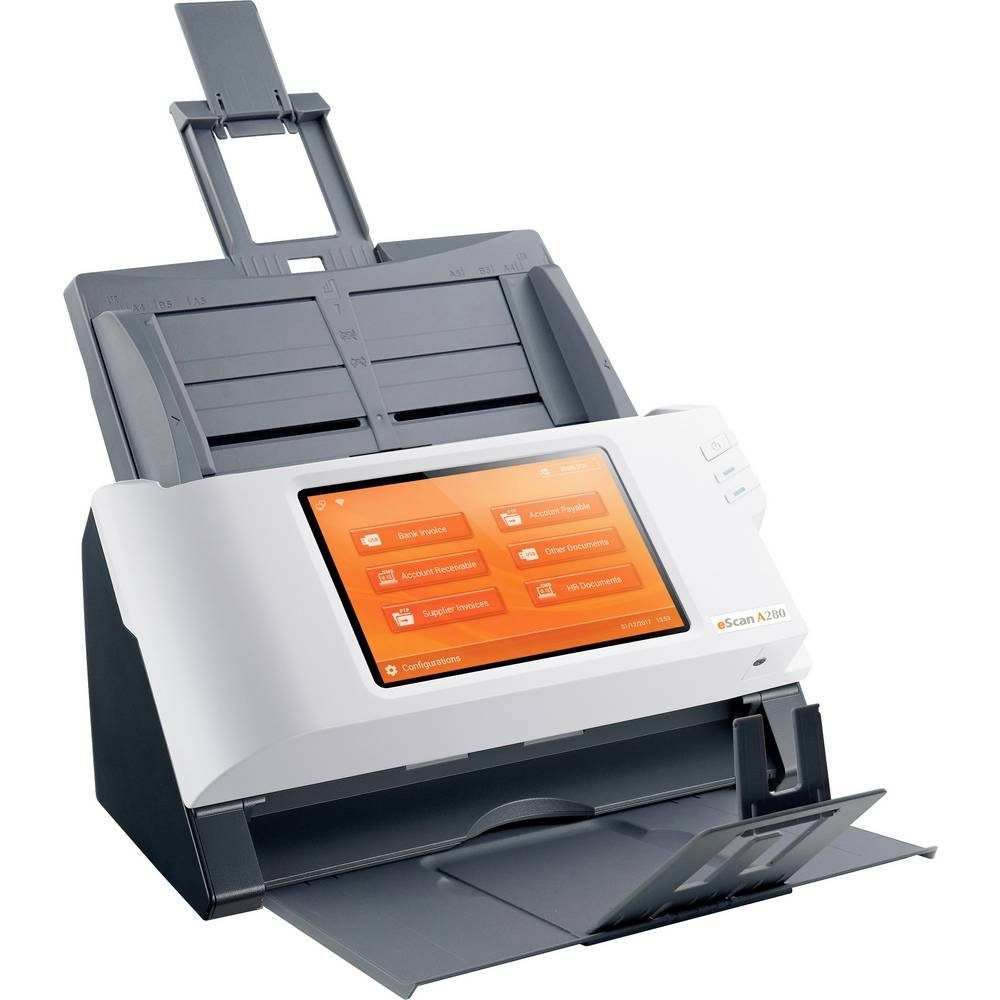 Plustek A4-Netzwerk-Scanner, Stand-Alone, beliebige Dokumentenscanner, (WLAN)