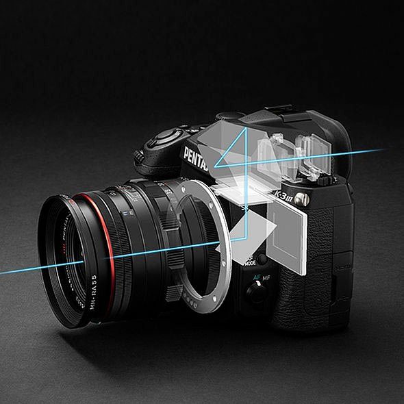 PENTAX Premium PENTAX K-3 MIII Systemkamera (18-135 WR, 25,73 MP, Bluetooth, WLAN (Wi-Fi)