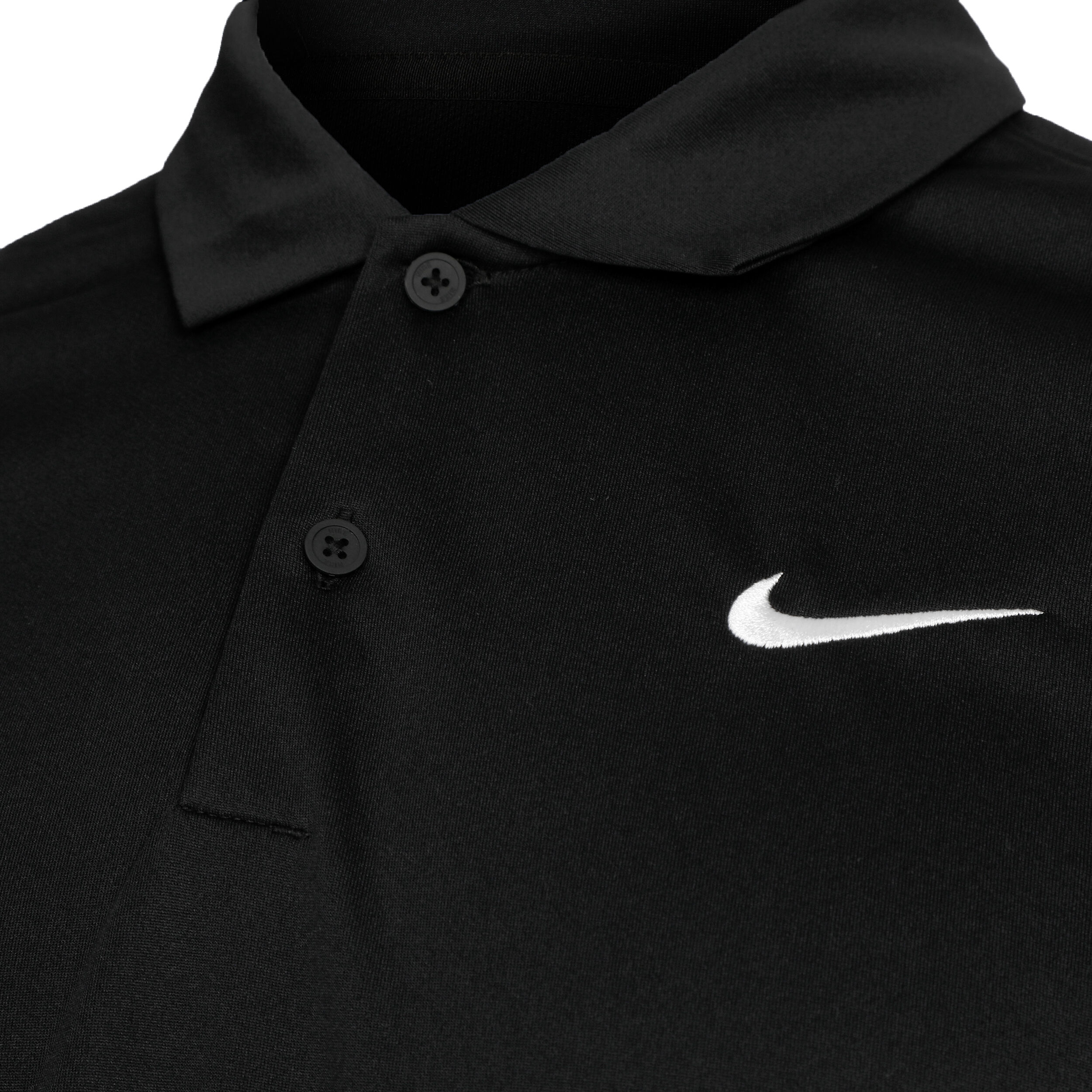 Dri-Fit Solid Polo Herren - Schwarz