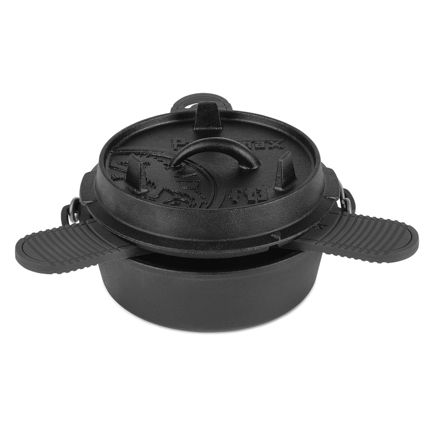 Silikonuntersetzer für Feuertöpfe