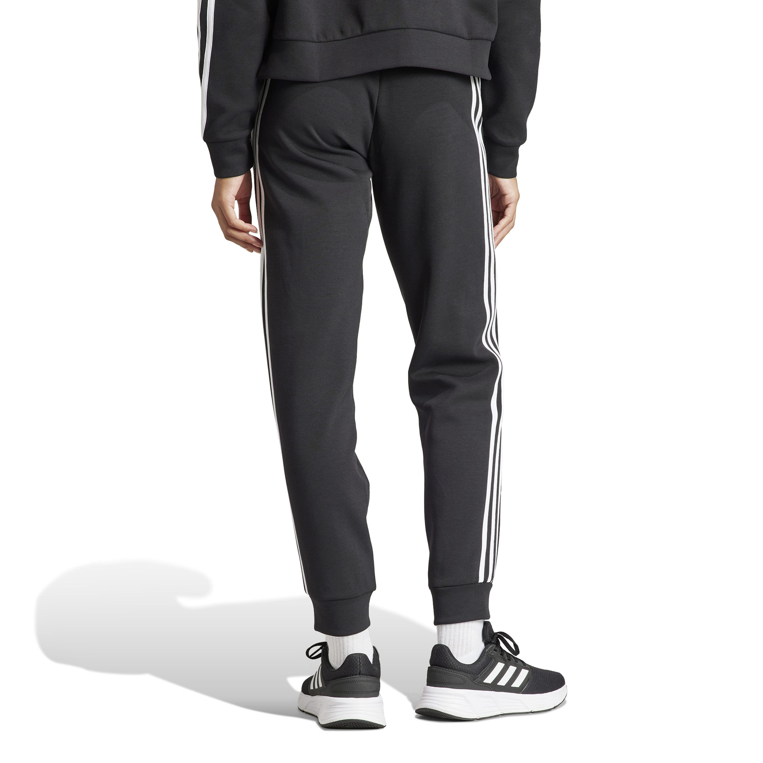 Future Icon 3 Stripes Regular Trainingshose Damen - Schwarz, Weiß