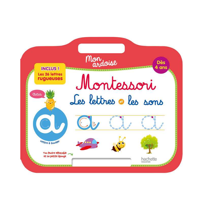 Livre ardoise J'écris les lettres et je lis les sons - Hachette Education