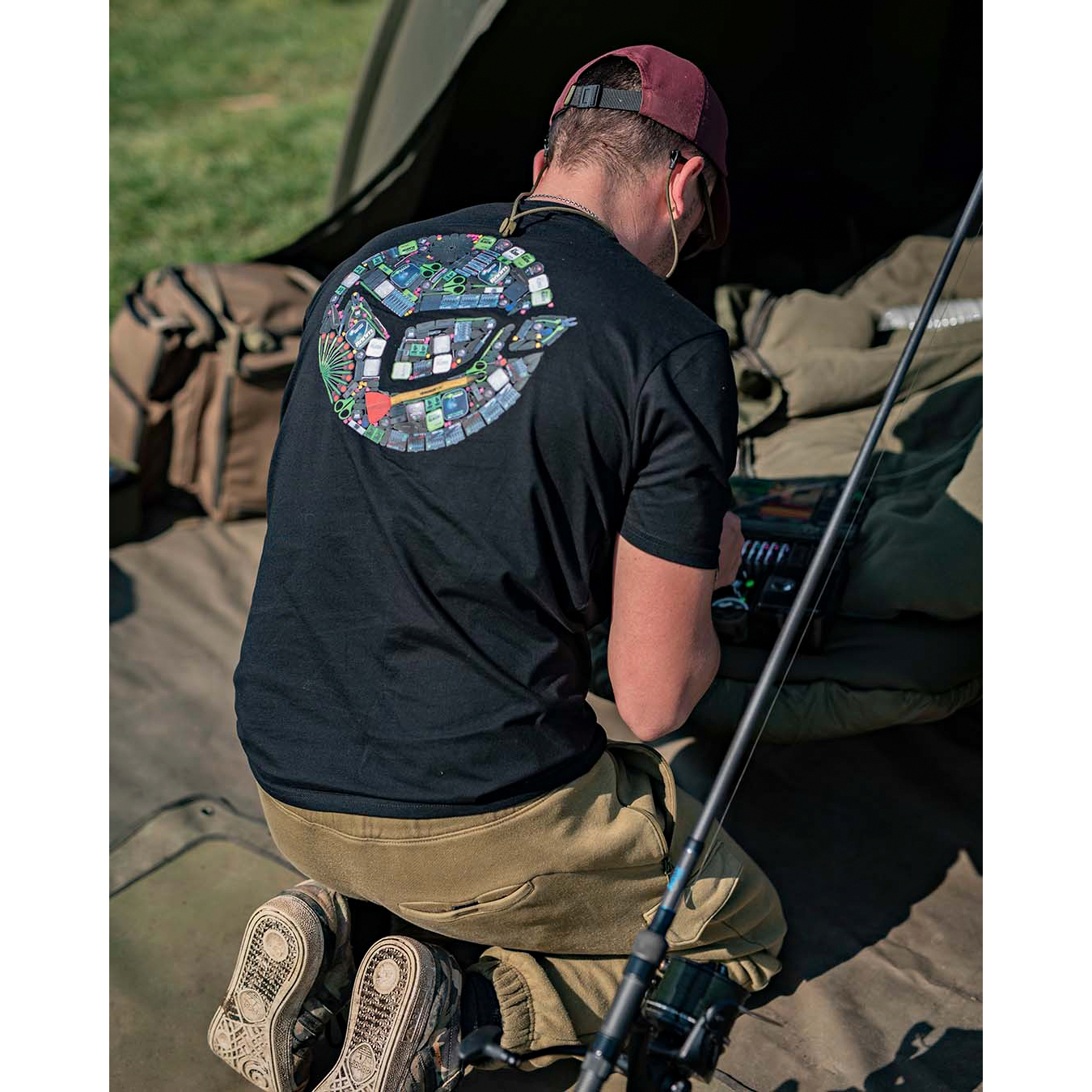 Korda T-Shirt LE Tackle Tee Black L