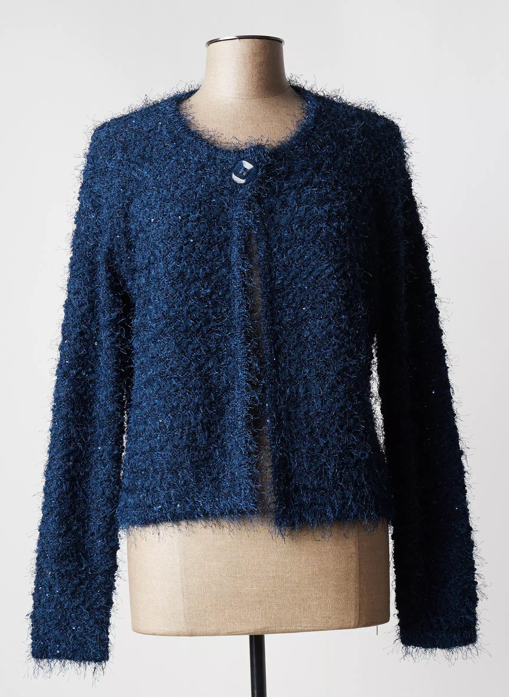 Damart Cardigans Femme couleur bleu