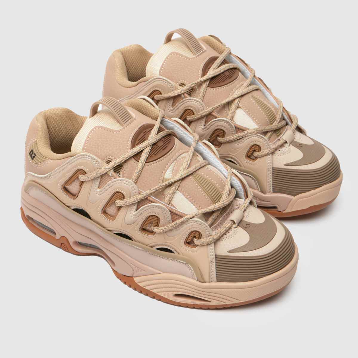 OSIRIS D3 2001 sportcipő bézs és barna színben