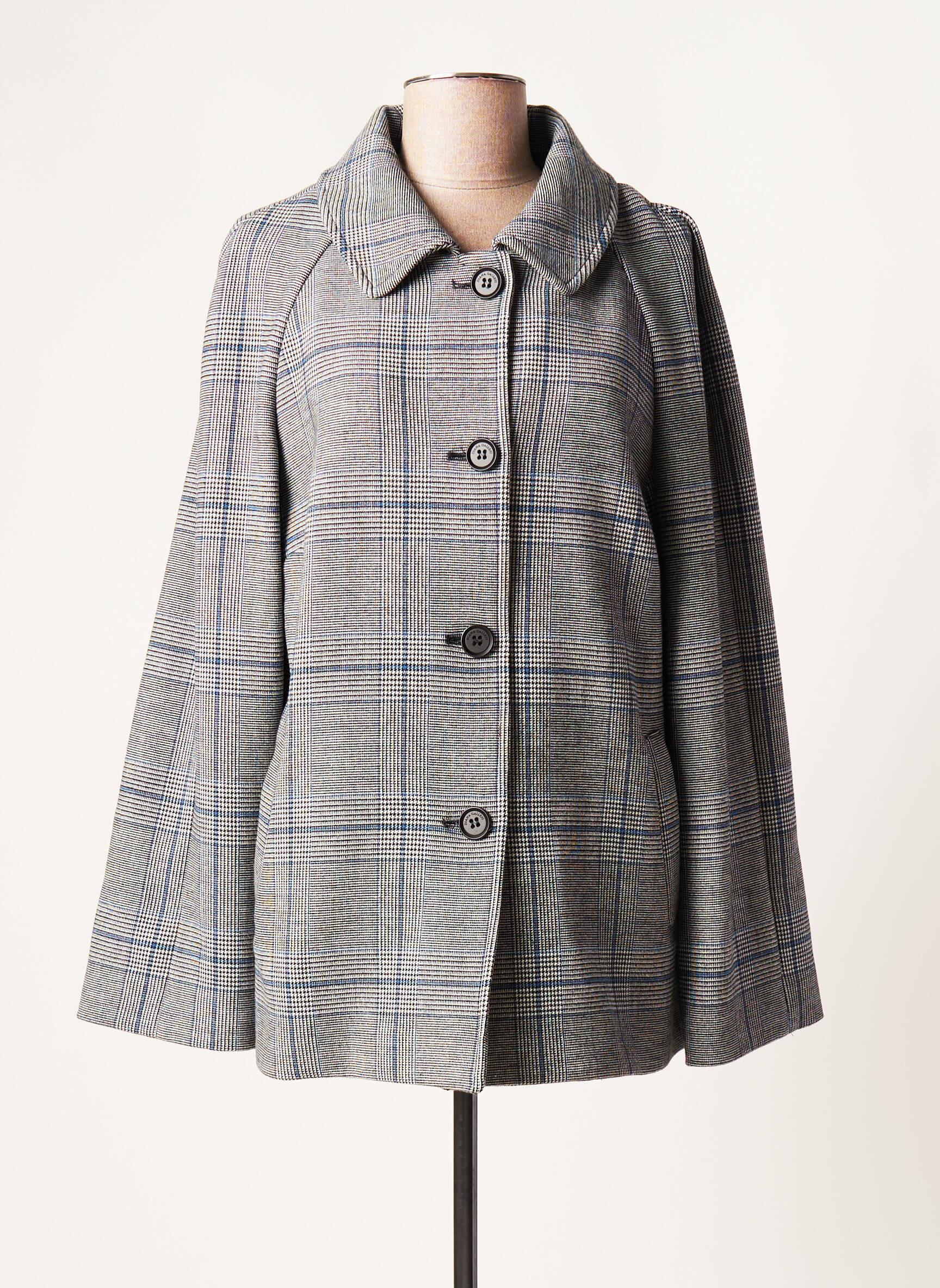 Diana Gallesi Manteaux Courts Femme couleur gris