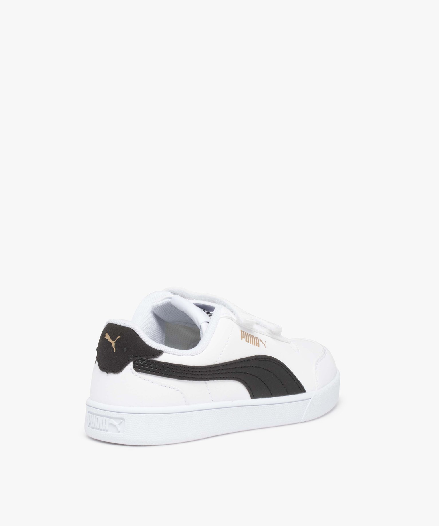 Baskets Garçon bicolores à scratch – Puma Shuffle blanc | GEMO