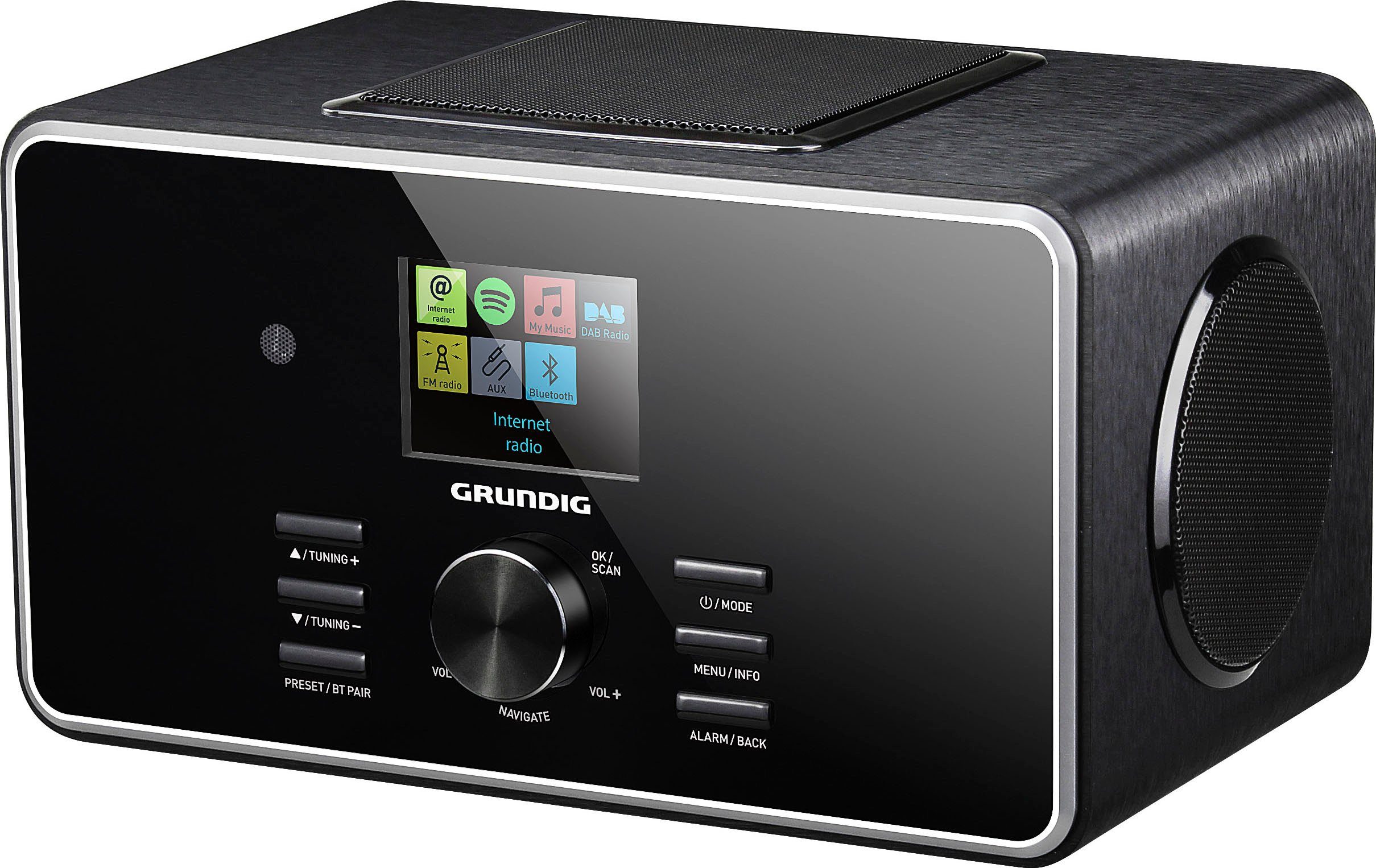 Grundig DTR 6000 X Digitalradio (DAB) (Digitalradio (DAB), FM-Tuner mit RDS, Internetradio, 28 W)