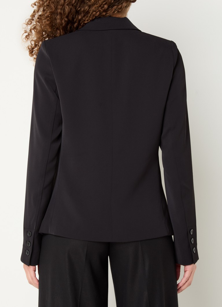 NYDJ Modern double-breasted blazer with flap pockets