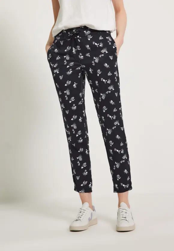 CECIL Loose Fit Hose mit Print