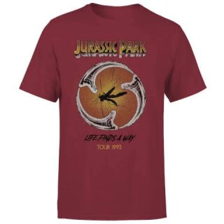 Jurassic Park T-Shirt Life Finds A Way Tour