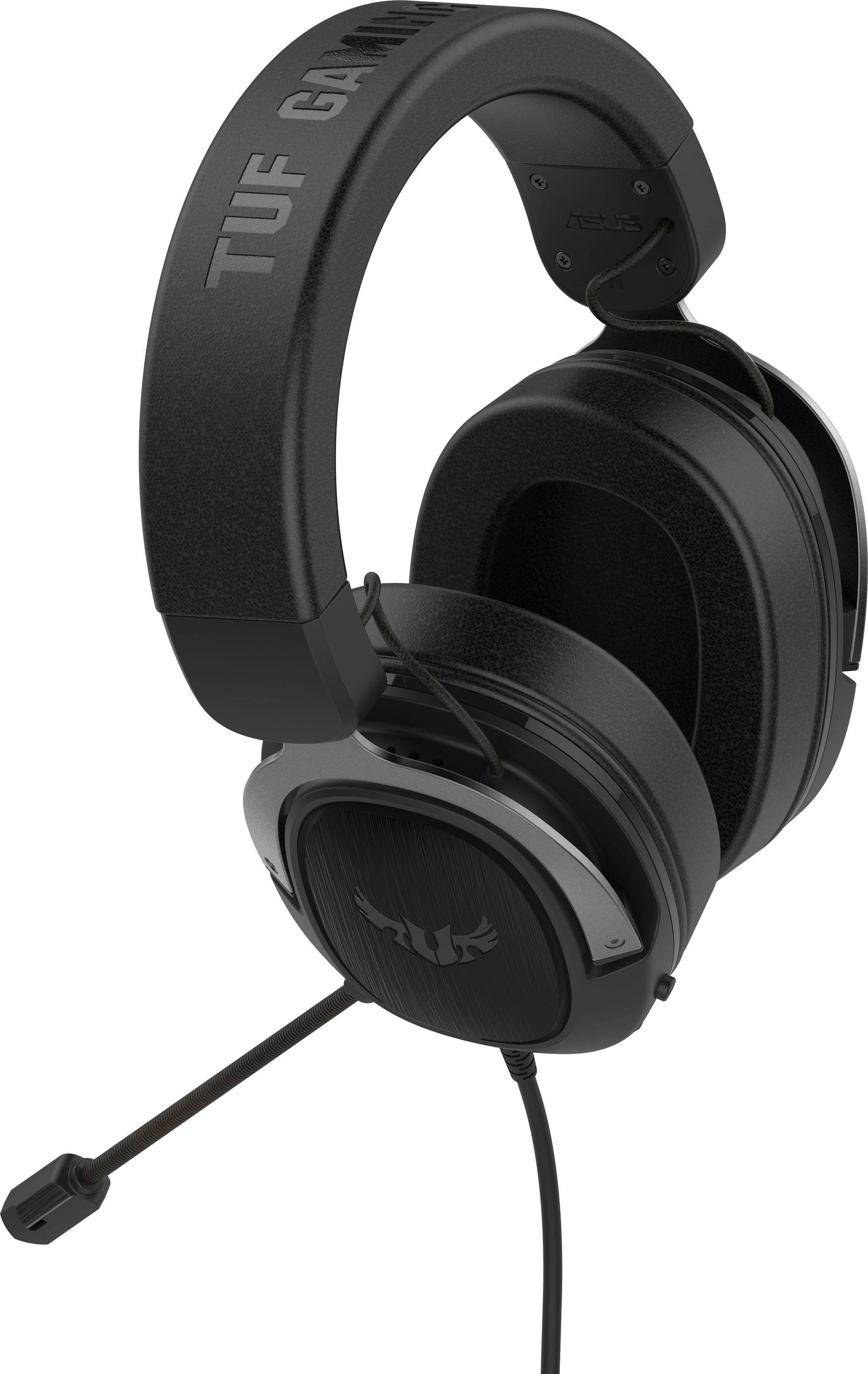 Asus TUF GAMING H3 GUN METAL, Headset Gaming-Headset (Plattformübergreifend)