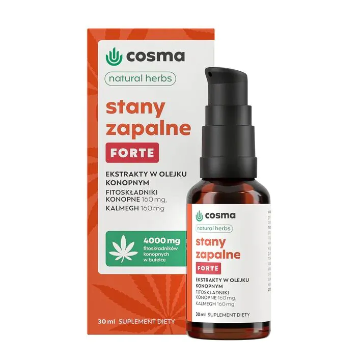 Cosma Cannabis Inflammation Forte Φυσικά Βότανα Λάδι