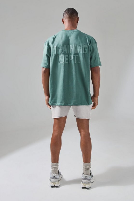 Oversize T-Shirt mit Active Training Dept Print