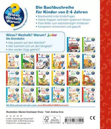 Ravensburger Wieso? Weshalb? Warum? junior, Band 9: Die Eisenbahn