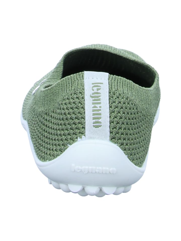 Leguano Sportliche Slipper in Grün günstig kaufen
