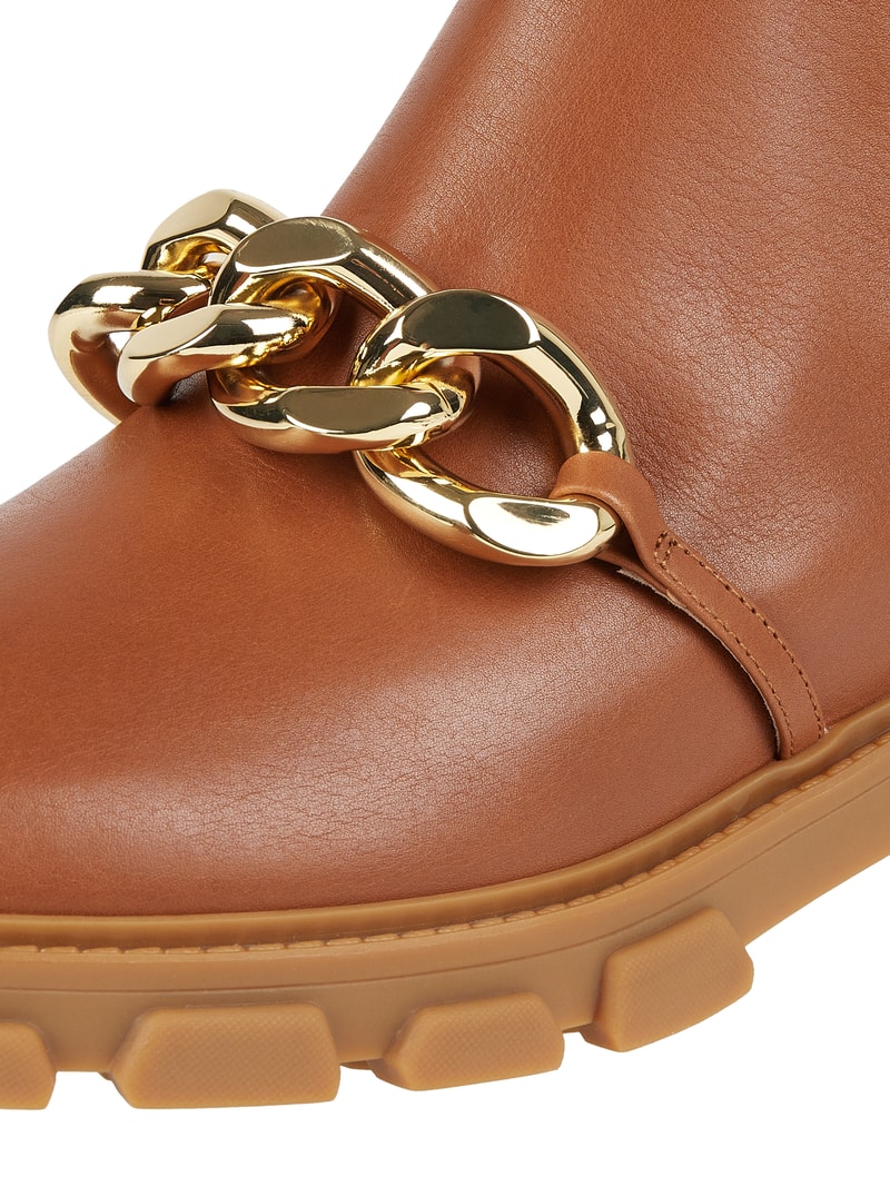 Chelsea Boots aus Leder Modell 'Scarlett' in cognac