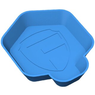 Feldherr Token-Tray: SHELL Classic - Himmelblau