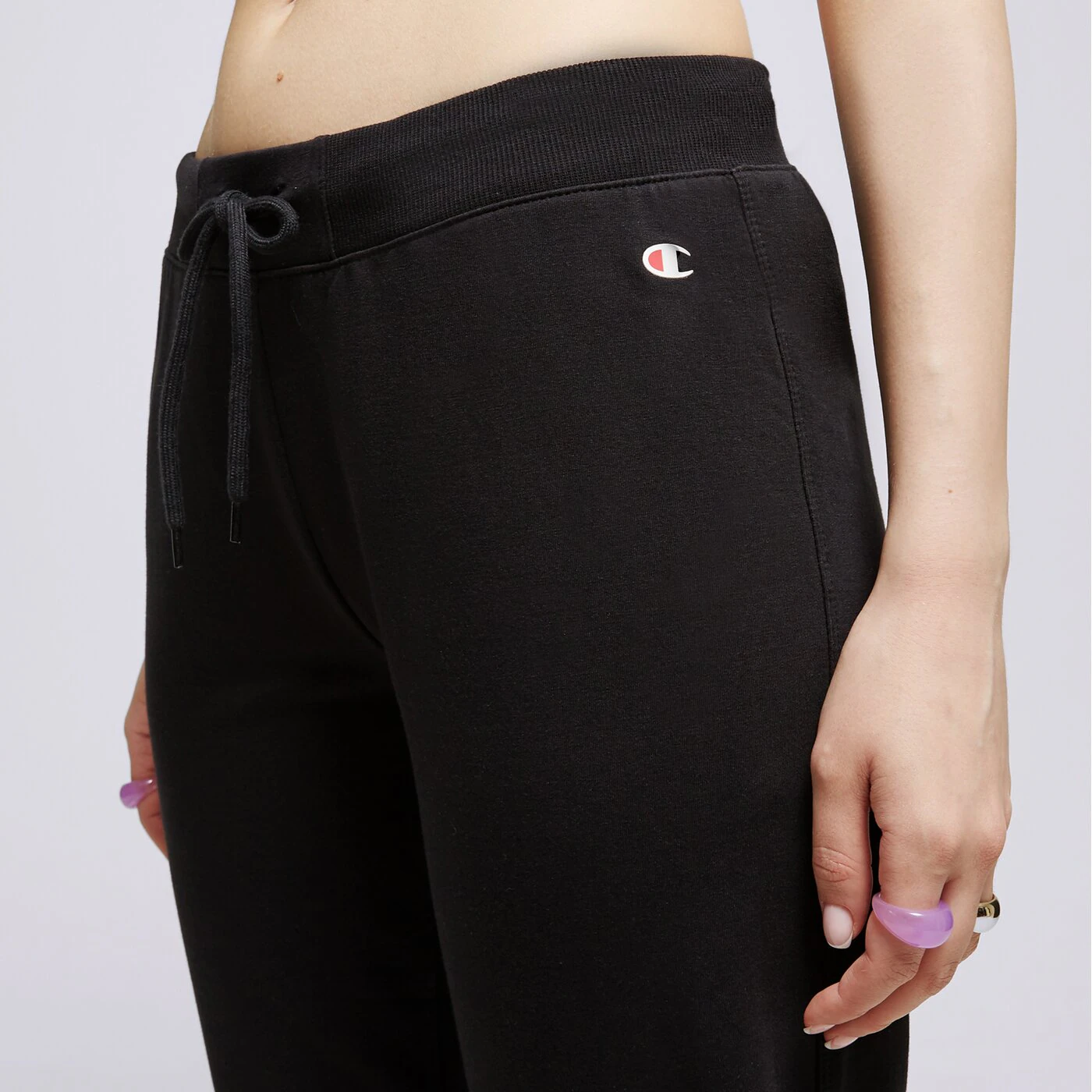 CHAMPION HOSE RIB CUFF PANTS Schwarz