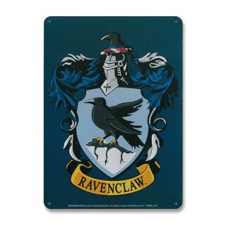 Harry Potter Blechschild Ravenclaw 15 x 21 cm