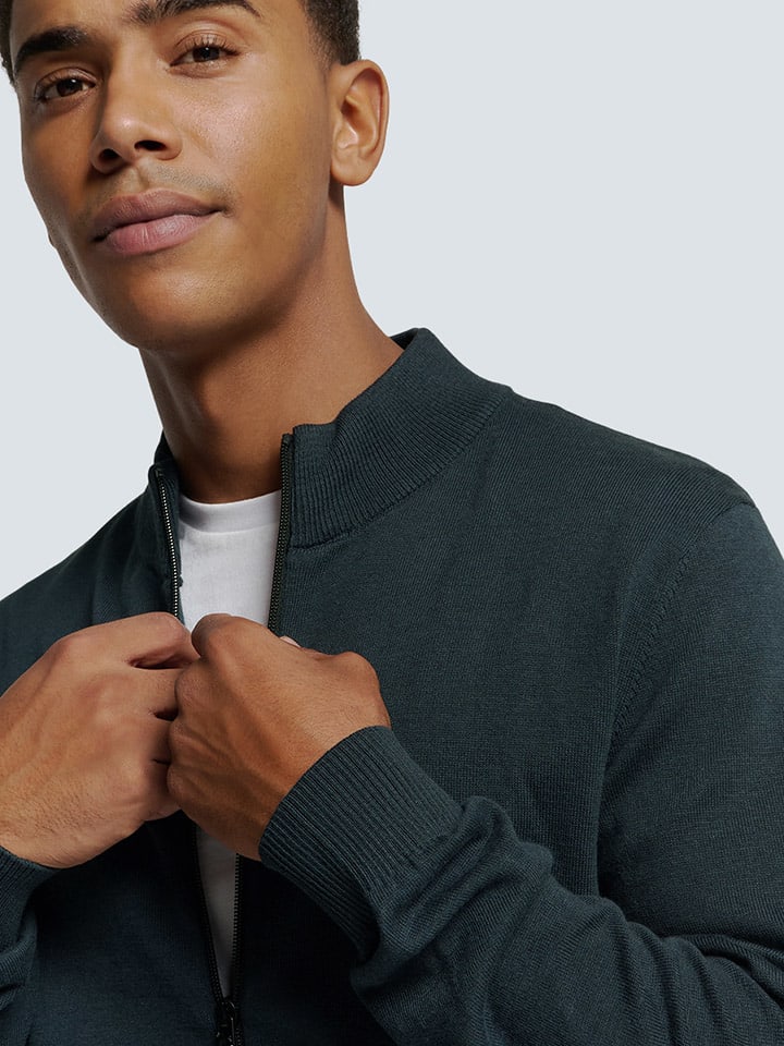 No Excess Cardigan in Dunkelblau günstig kaufen