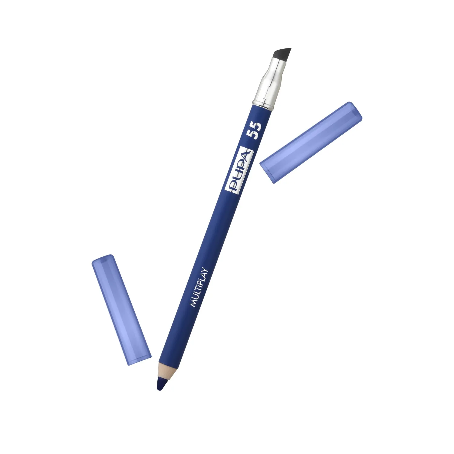 Creion de ochi triplu Multiplay albastru electric