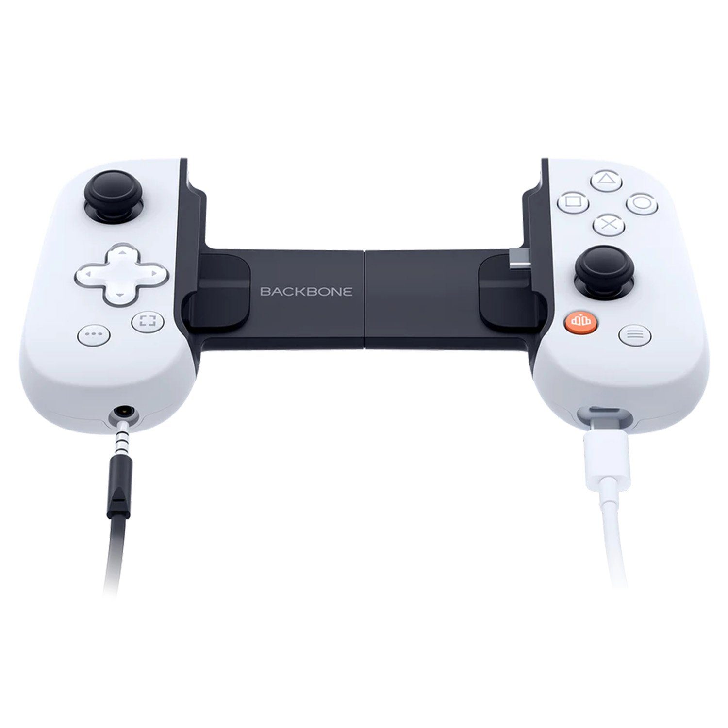BACKBONE PlayStation Edition Mobile Controller Android + iPhone 15 Serie Gaming-Controller (Mobiler Gaming Controller für Android & iPhone 15 Serie)