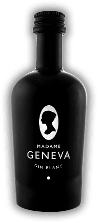 Madame Geneva Gin Blanc 0,05 Liter Madame Geneva Gin Blanc 0,05 Liter Ein Gin mit der Konzentration auf das Wesentliche: Wacholder. 0,05	 Liter - Vol 44,4%