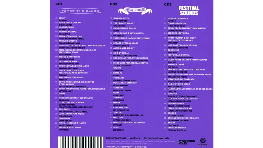 Kontor Top Of The Clubs-The Biggest Hits Of MMXXII