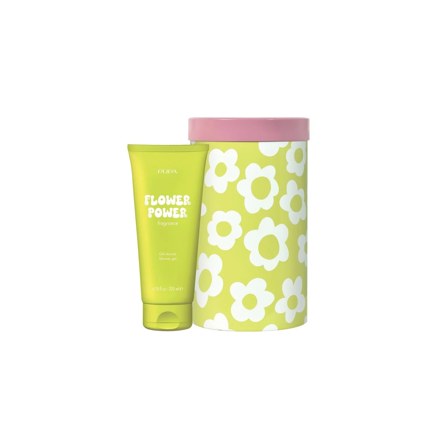 HAPPYBOX Kroppsbehandlinger - FLOWER POWER DUSJGEL - Kropp, bad og dusjsett