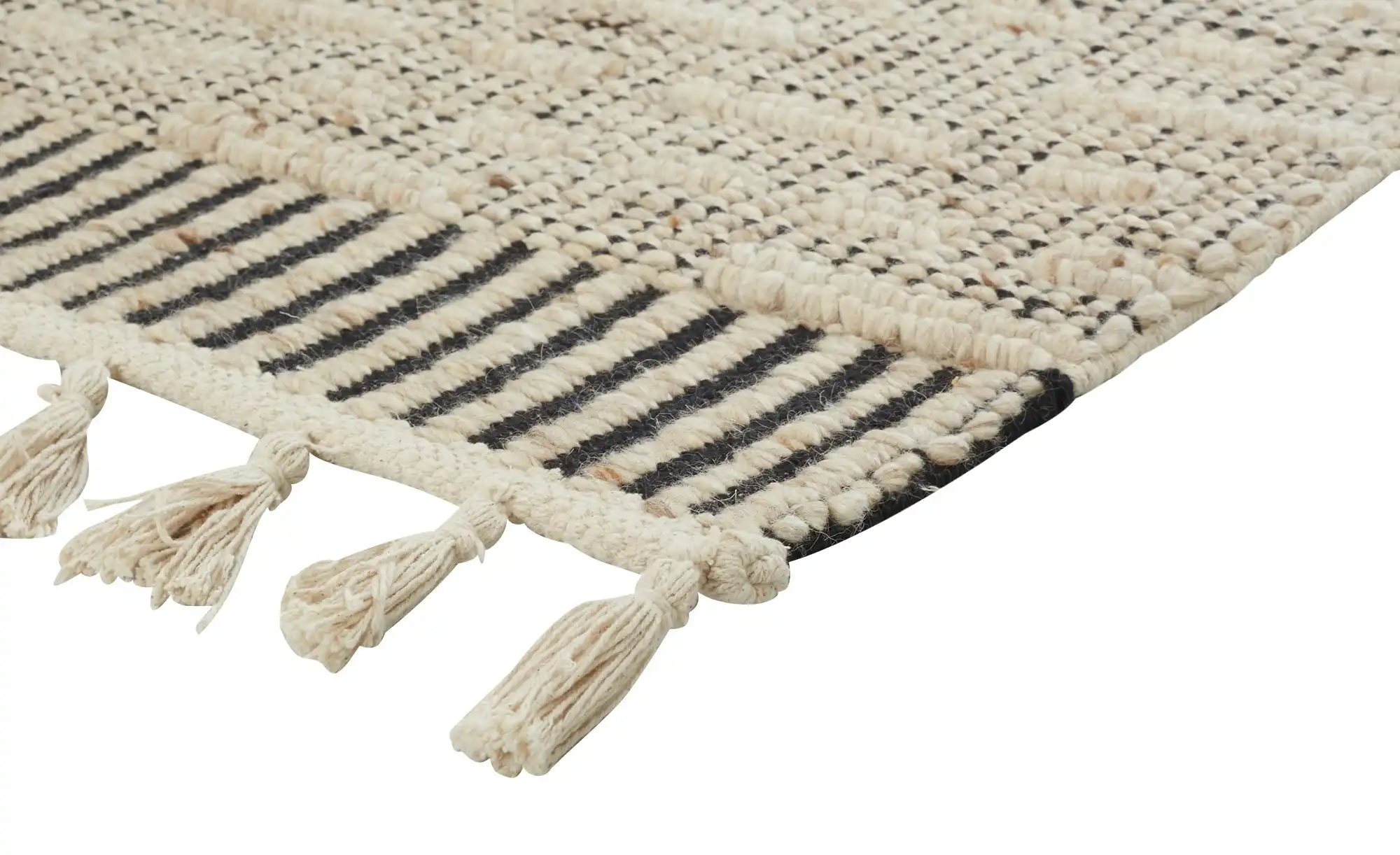 Handwebteppich Black Coast