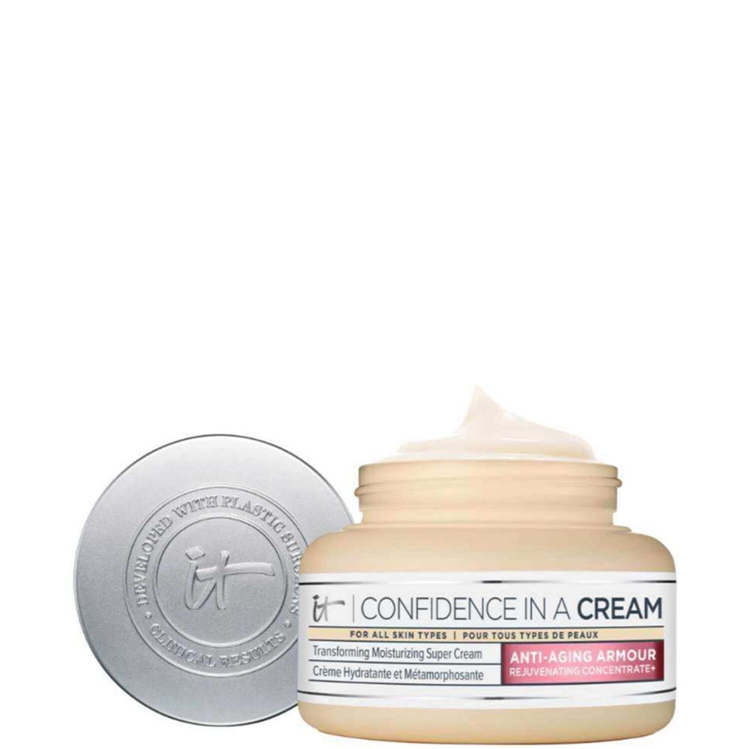 It Cosmetics Confidence in a Cream™ Supercharged Crème hydratante et métamorphosante anti-âge