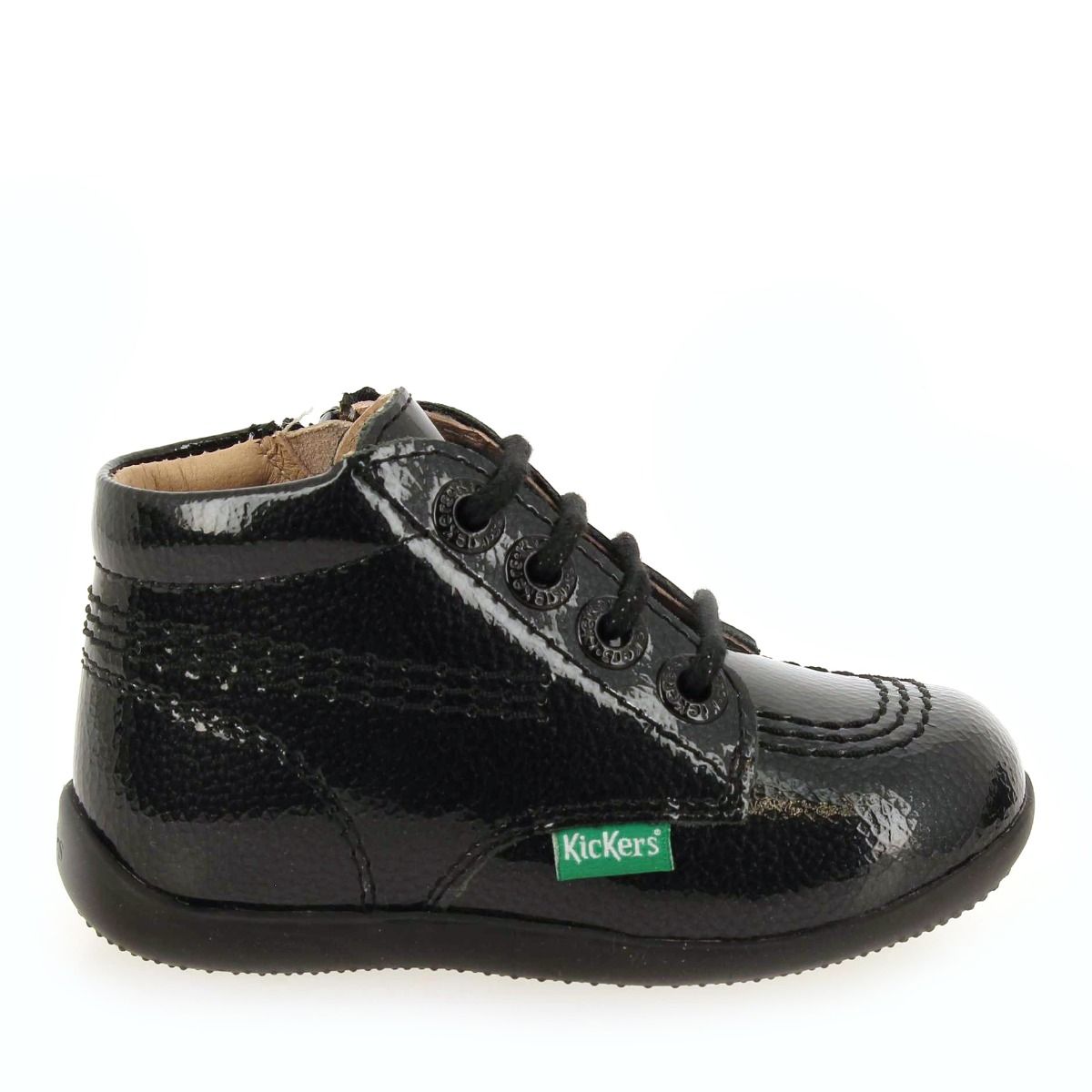 Kickers  BILLISTA H16 - Vernis Noir