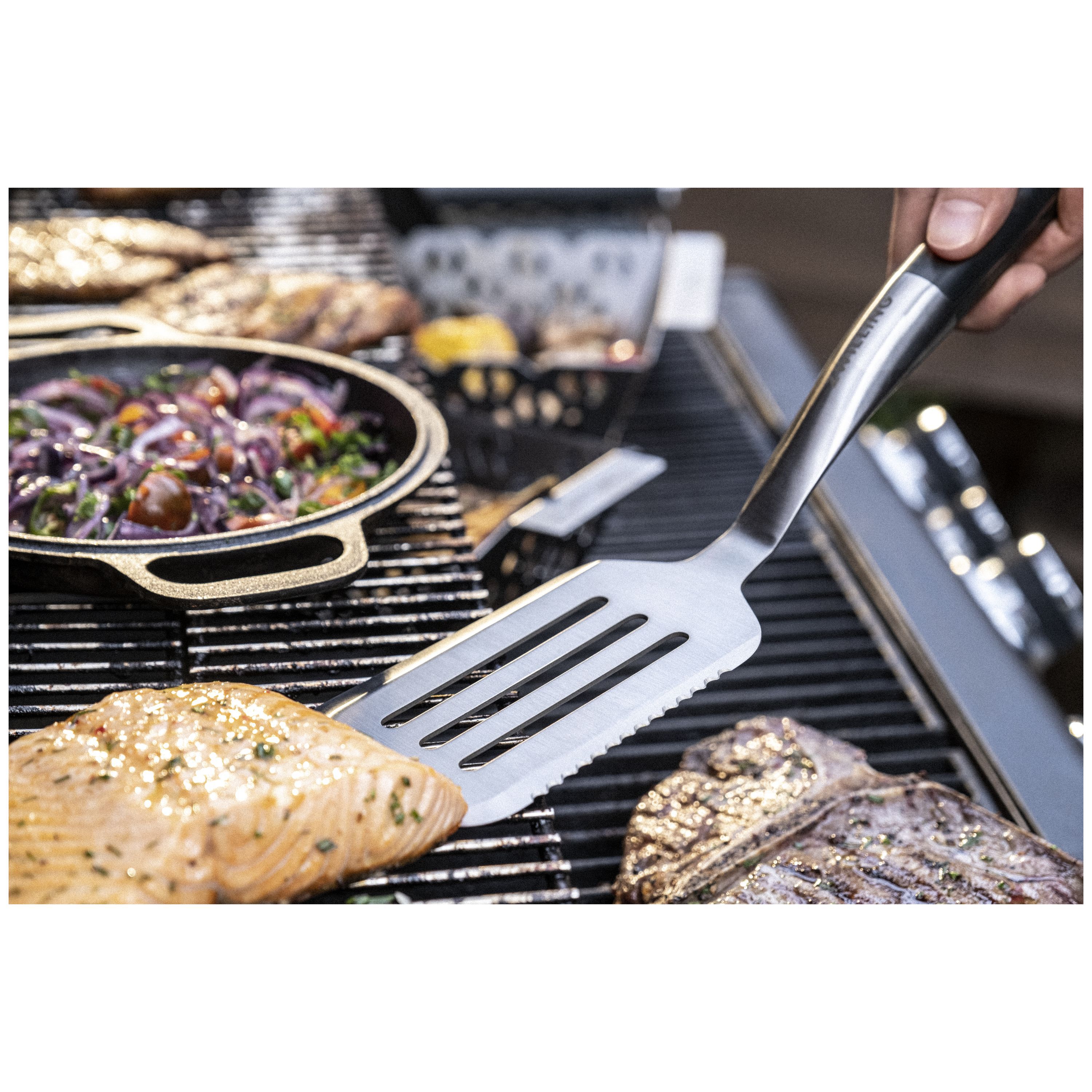Grillwender, 43 cm, Edelstahl